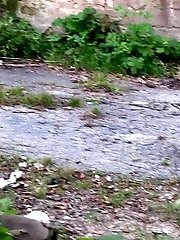 15 pictures - Dark haired girl is desperate to piss outside