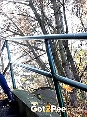 15 pictures - Public pissing compilation from Got2Pee
