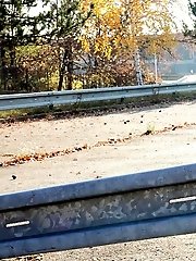 15 pictures - Sexy girl takes off her jeans to piss outside