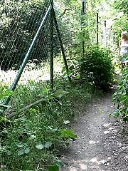 15 pictures - Gorgeous blonde lifts her dress up to piss