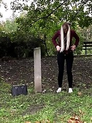 15 pictures - Cute Blonde Pees