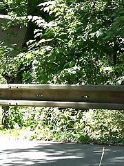 15 pictures - Public pissing for gorgeous blonde in a dress