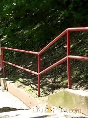 15 pictures - Outdoor pissing for stunning European