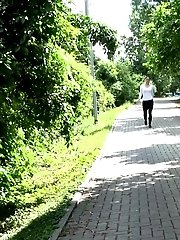 15 pictures - Dark haired girl is seriously desperate to pee