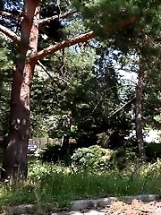 15 pictures - Redhead gets her dress soaked in piss outside