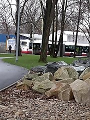 15 pictures - Brunette babe Yenna relieves her piss desperation