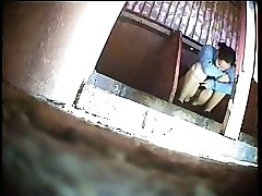 6 movies - Fascinating footage from a female bathroom in a park Part 3