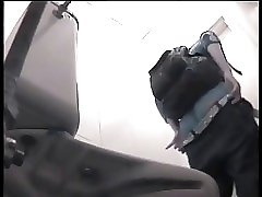 6 movies - Curious watcher films captivating ladies during their bathroom breaks Part 2