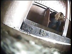 6 movies - Ladies captured peeing in exposed cubicles of a communal toilet Part 2