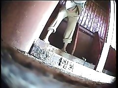 6 movies - Both senior and youthful women filmed urinating in a public setting Part 1