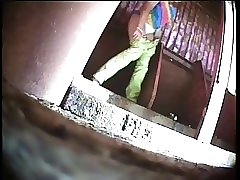 6 movies - Four women filmed urinating in a discreet restroom Part 1