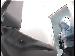 6 movies - Young and older gals recorded in a shared bathroom Part 3