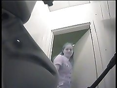 6 movies - Alluring ladies captured peeing right over a sneaky recorder Part 2