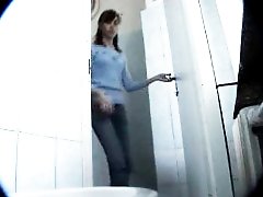 3 movies - Spying after hot chicks in univercity toilet