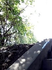 15 pictures - Watch piss trickling down some steps in this scene