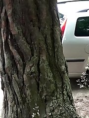 15 pictures - Peeping tom catches girl peeing in layby