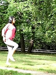 15 pictures - Lexi Dona pisses in public outside