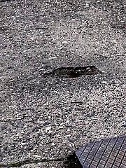 15 pictures - Dark haired girl is desperate to pee when walking