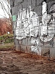 15 pictures - Huge puddle of pee is formed by sexy Eurobabe