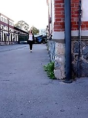 15 pictures - A huge puddle of piss is formed in this scene