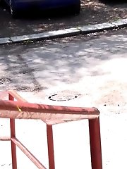 15 pictures - Blonde on Steps